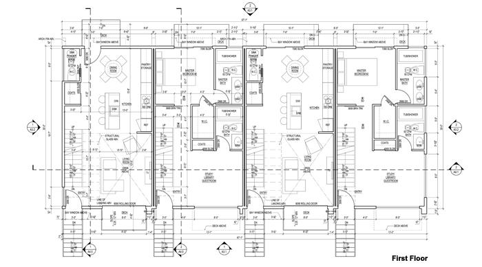 First floor plan.