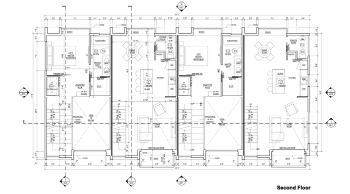 Second floor plan.